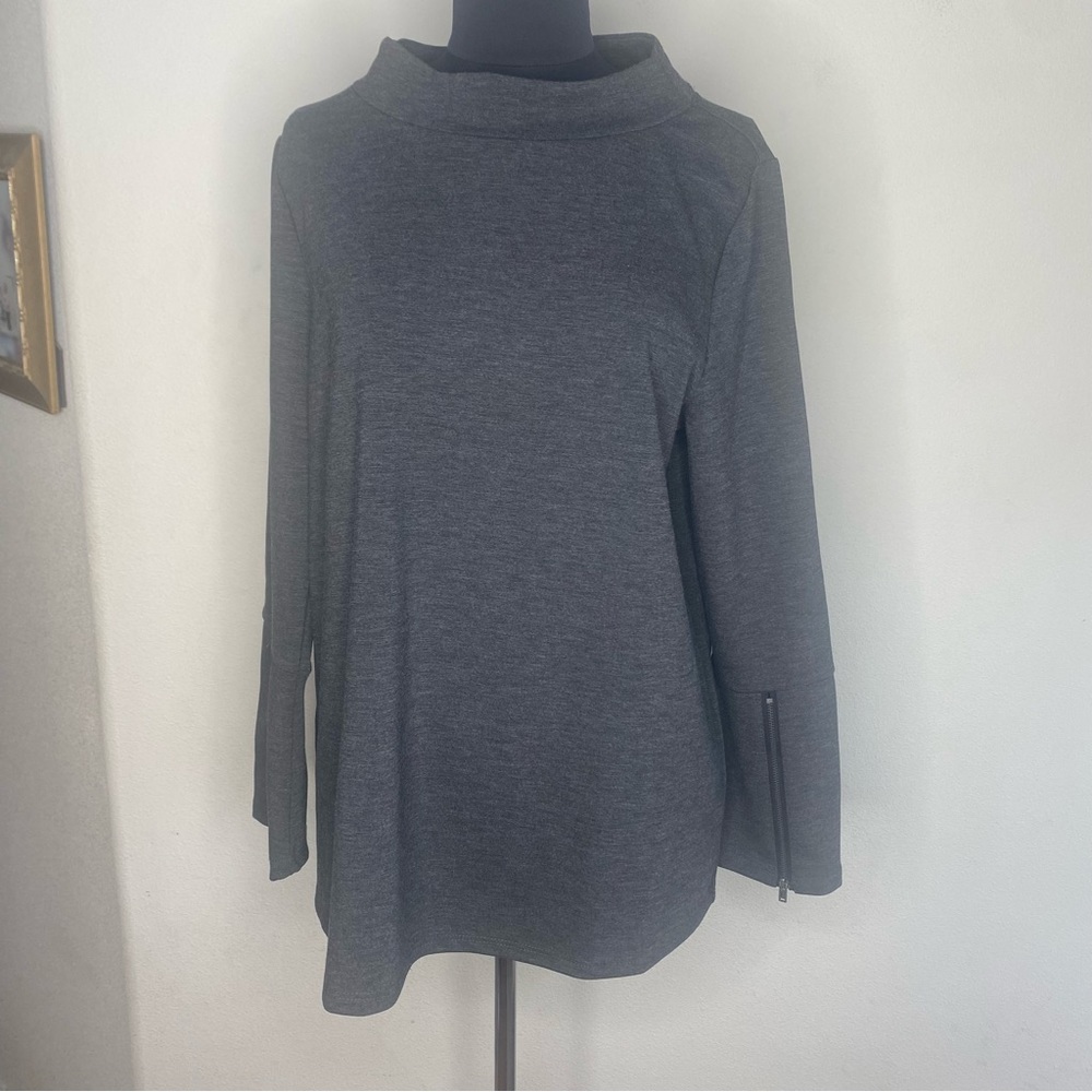 Soft Surroundings Gray tunic top